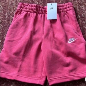 Nike Girls Shorts Sx XS All Kids Fit Aster Pink 6-7 New